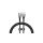 Baseus Glimmer Series kabel do szybkiego ładowania USB-A - USB-C 100W 480Mb/s 1m czarny