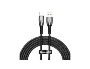 Baseus Glimmer Series kabel do szybkiego ładowania USB-A - USB-C 100W 480Mb/s 2m czarny