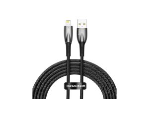Baseus Glimmer Series kabel USB-A - Lightning 480Mb/s 2.4A 2m czarny