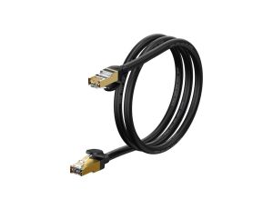 Baseus Speed Seven szybki kabel sieciowy RJ45 10Gbps 1m czarny (WKJS010101)