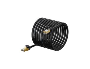 Baseus Speed Seven szybki kabel sieciowy RJ45 10Gbps 15m czarny (WKJS010801)