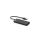 HUB Ugreen CM653 z 4 portami USB-A i kablem zasilającym USB-A - czarny