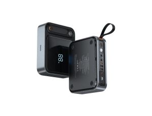 Jump starter Baseus Super Energy Ultra 3000A z powerbankiem 26800 mAh - czarny