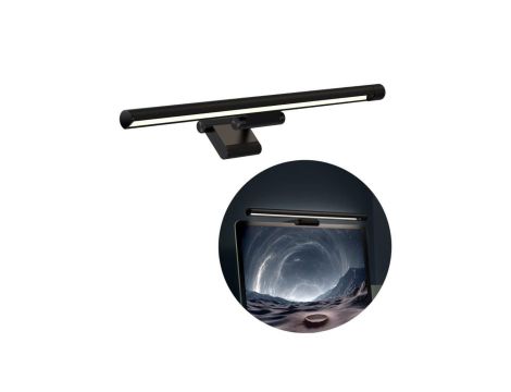 Baseus i-wok Series lampka LED na monitor do pulpitu oświetlenie ekranu czarna (DGIWK-P01)