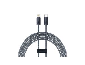 Kabel Baseus CALD000116 Lightning - USB-C PD 20W 480Mb/s 2m - szary