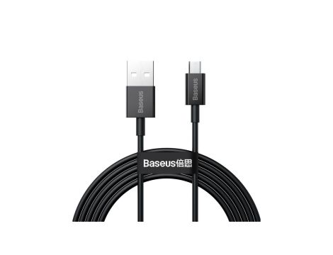 Kabel Baseus Superior USB-A / micro USB 2A 2m - czarny