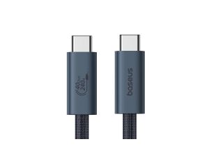 Kabel Baseus CB000068 USB-C - USB-C 240W PD 8K 60Hz 1m - czarny
