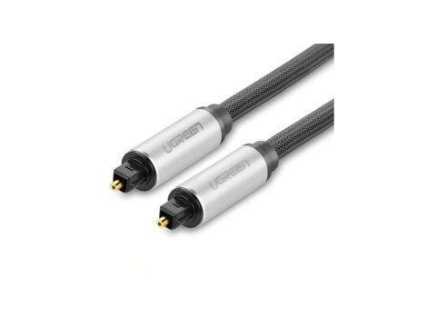 Kabel Ugreen AV108 10542 optyczny Toslink/SPDIF 1.5m - szary