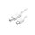 Kabel Ugreen US241 USB-C / USB-B 2.0 do drukarki skanera 1.5 m - biały