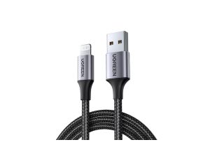 Kabel Ugreen US199 60157 USB-A / Lightning MFi 1.5m - czarny