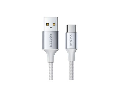 Kabel Ugreen US288 60133 USB-A / USB-C QC 3.0 3A 2m - biały