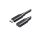Kabel Ugreen 10387 USB-C - USB-C PD QC 4K 60Hz 100W 5A 10Gb/s 1m - czarny