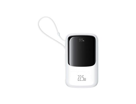 Powerbank Baseus Qpow Pro+ 22.5W 10000mAh USB-C - biały