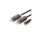 Kabel Ugreen AV102 10588 audio mini jack 3,5mm (żeński) - 2RCA (męski) 1m - szary