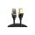 Kabel sieciowy Ugreen NW107 RJ45/Cat 7 F/FTP 15m - czarny