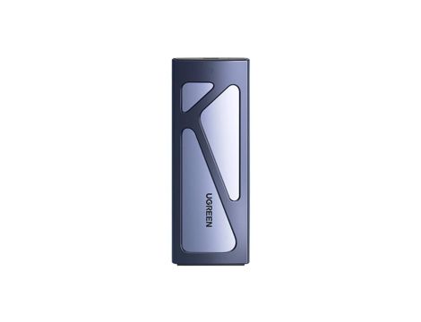 Obudowa Ugreen CM578 15512 na dysk M.2 NVMe 10Gbps - czarna + kabel USB-C / USB-A + kabel USB-C / US