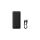 Powerbank Baseus Airpow 20W 10000mAh z kablem Baseus Simple Series USB-A - USB-C 30 cm - czarny