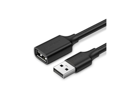 Ugreen przedłużka adapter USB 2.0 0,5m czarny (US103)