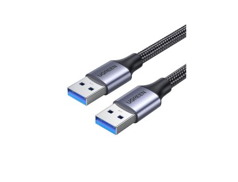 Ugreen kabel przewód USB - USB 3.0 5Gb/s 0.5m szary (US373)