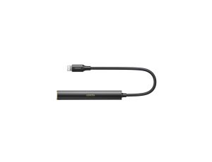 Wzmacniacz słuchawkowy DAC Ugreen CM545 ze złącza USB-C do mini jack 3.5 mm - czarny