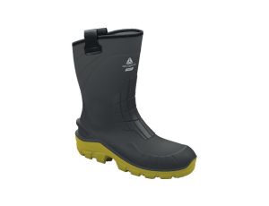 Obuwie bezpieczne półwysokie, kolor Szaro-żółty, rozmiar: 41, AETECS5GR41