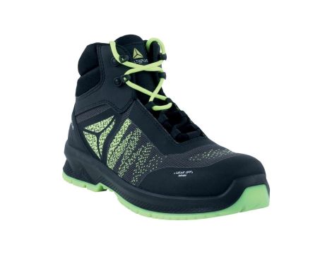 Trzewiki ze mikrofibry, TPU, dziane, kolor Czarno-żółty, rozmiar: 41, CIMASPSJA41