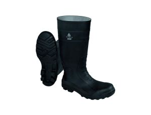 Obuwie bezpieczne, wysokie z PVC, kolor Czarny, rozmiar: 40, COPPES5NO40