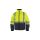 Kurtka ostrzegawcza Softshell z poliestru Stretch, 3 warstwy laminowane, kl.2, kolor Żółty Fluo-Szary, rozmiar: M, FASTJATM