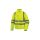 Kurtka ostrzegawcza, wodoodporna i oddychająca z poliestru Stretch, KL. 3, kolor Żółty Fluo, rozmiar: XXL, FLEHVJAXX