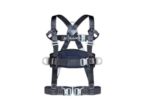 Szelki z pasem H Plus z 4 punktami zaczepowymi, kolor Czarny, rozmiar: S/M/L, HAR24HAGT