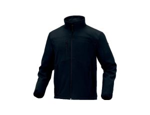 Bluza z tkaniny Softshell z poliestru, kolor Czarny, rozmiar: L, LULE2NOGT