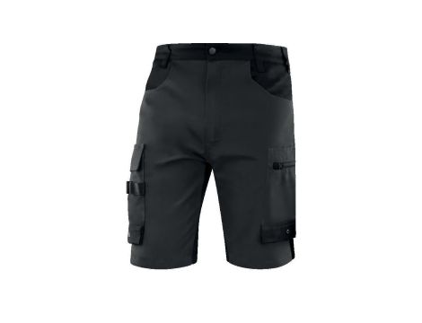 Bermudy Mach 5 z bawełny i poliestru, kolor Szaro-czarny, rozmiar: 4XL, M5BE3STRGN4X