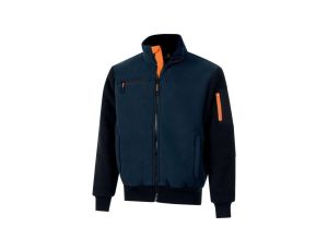 Kurtka polarowa - Polar poliester, kolor Granatowo-czarny, rozmiar: XL, PORTOBMXG