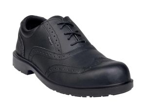 Półbuty skórzane dwoina licowa - podeszwa : PU, kolor Czarny, rozmiar: 40, RICH2S1NO40