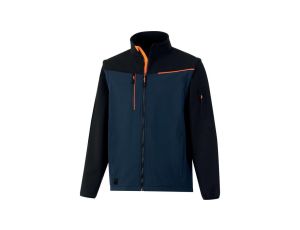Softshell 2 w 1, 2 warstwy laminowane, kolor Granatowo-czarny, rozmiar: S, SOCCIBMPT