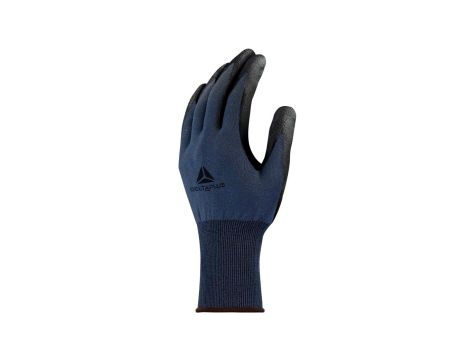 Rękawice dziane powlekane - nylon, HDPE, spandex - powłoka: PU - ścieg: 21, kolor Szary, rozmiar: 09, VECUTD10GR09