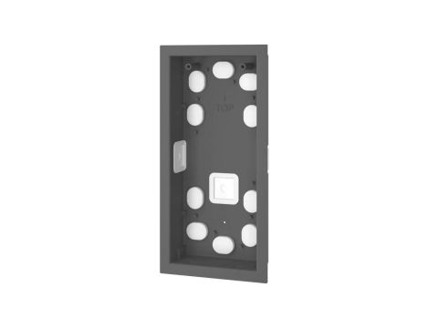 Ramka podtynkowa mała CDN, aluminium ACO CDN-R-S-AL ST