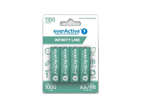 Akumulator NiMH R6 / AA 1100mAh 1,2V Infinity Line (4 szt.)