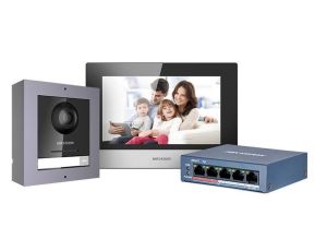 Zestaw wideodomofonowy DS-KIS602(B) HIKVISION