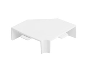 Osprzęt do listew elektroinstalacyjnych, łącznik kątowy BIAŁY LK 90x40 (1szt.)