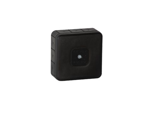 Puszka natynkowa pusta 12 wlotów VIPLAST VP-31 CZARNA IP55 85x85x37mm 031-05
