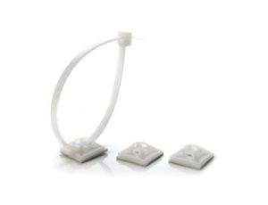 UCHWYT MOCUJĄCY SAMOPRZYLEPNY HW-3AC BIAŁY (100szt.)