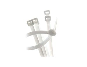 Opaska zaciskowa BIAŁA 200x3,6 GT-200IC (100szt.)