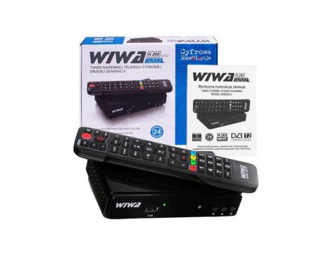 Tuner DVB-T/T2 WIWA H.265 LITE