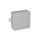Puszka natynkowa pusta 12 wlotów VIPLAST V7 klik BIAŁA IP54 100x100x41mm 037-01
