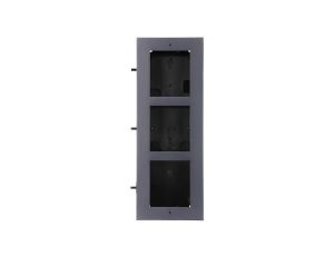 Ramka z puszką do montażu podtynk. 3-modułowa HIKVISION DS-KD-ACF3/Plastic