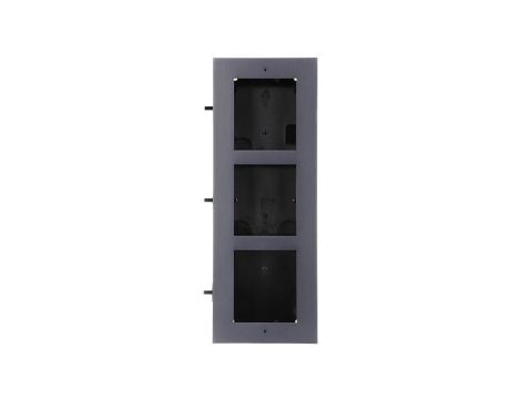 Ramka z puszką do montażu podtynk. 3-modułowa HIKVISION DS-KD-ACF3/Plastic