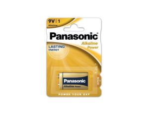 Bateria 6LR61 PANASONIC 9V Alcaline (blister 1 szt.)