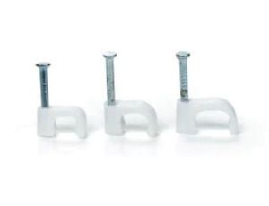 UCHWYT Z GWOŹDZIEM DO PRZEWODÓW PŁASKICH FLOP-P10/6 (100szt.)