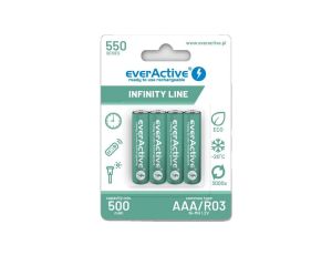 Akumulator NiMH R03 / AAA 550mAh 1,2V Infinity Line (4 szt.)